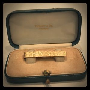 Genuine Tie Bar by Tiffany &Co 14k